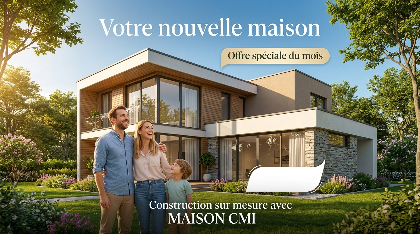 🚗 Portail Motorisé Offert — Offre Maison CMI avril 2026